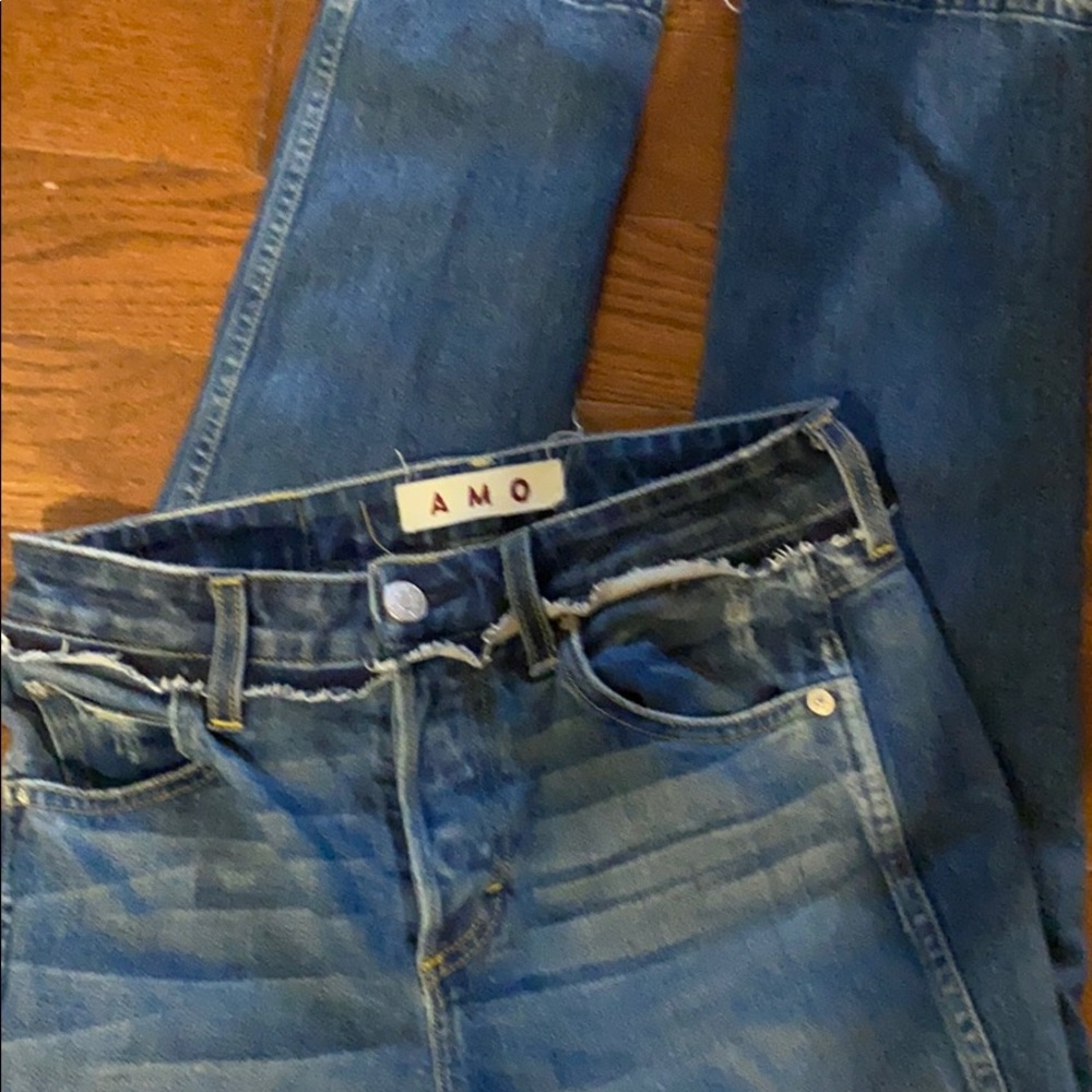 AMO Babe Rio Vista High Rise Slim Crop